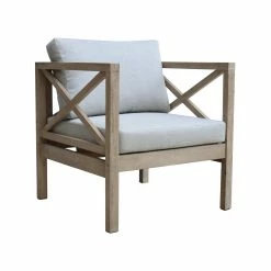 Cheap ⭐ Australia Sale - Marquee Brush White Harbour 1 Seater Lounge 😉