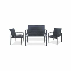 Best deal ✨ Marquee 4 Piece Charcoal Conversation Outdoor Setting Other - To Australia ⭐