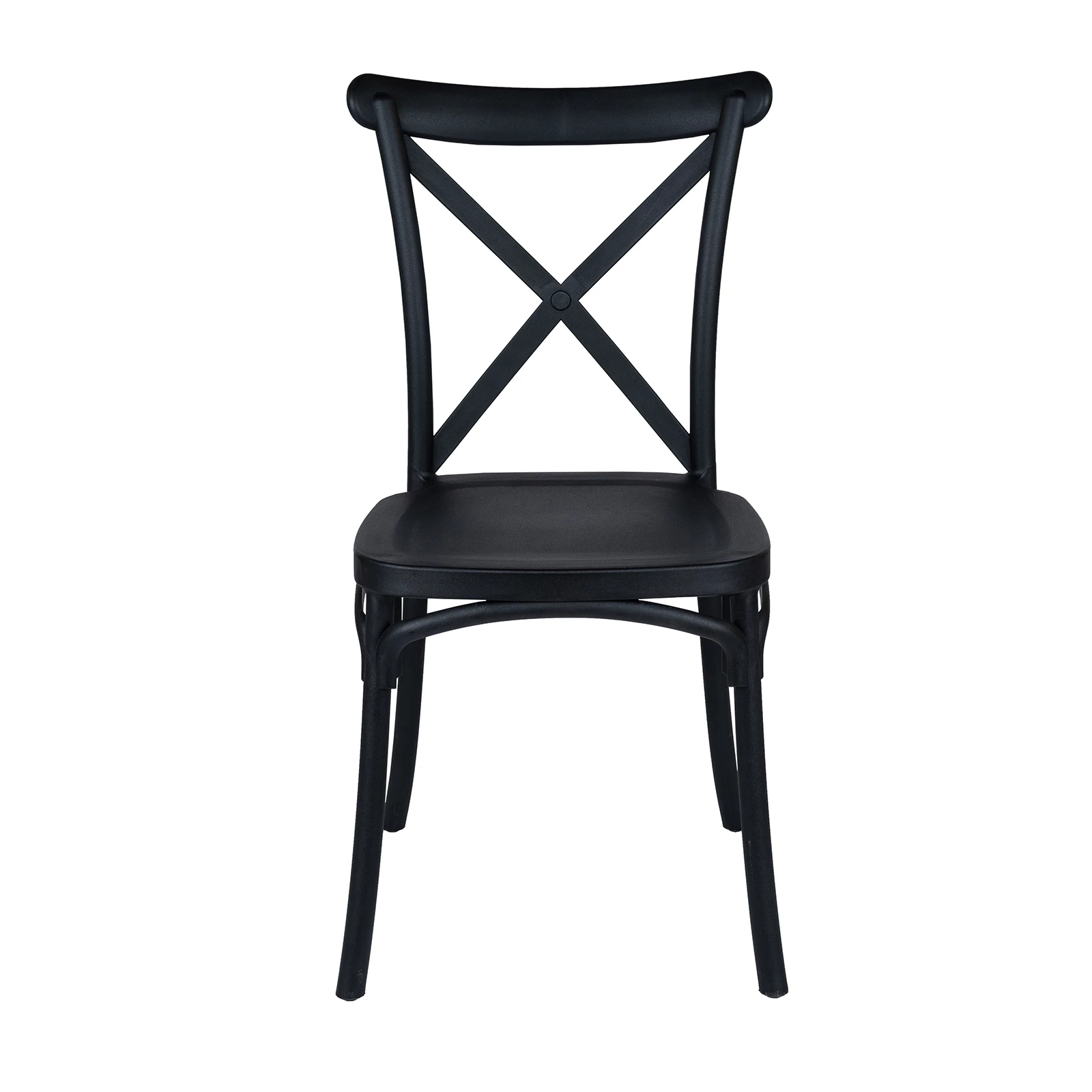 Best deal π₯° Marquee Black Cross Back Dining Chair - To Australia π - Image 2
