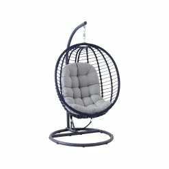 Buy 😀 Australia Only - Marquee Indigo Foldable Hanging Egg Chair 💯