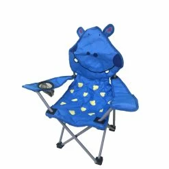 Cheap 😀 Marquee Hippo Kids Camp Chair Blue - To Australia ✔️
