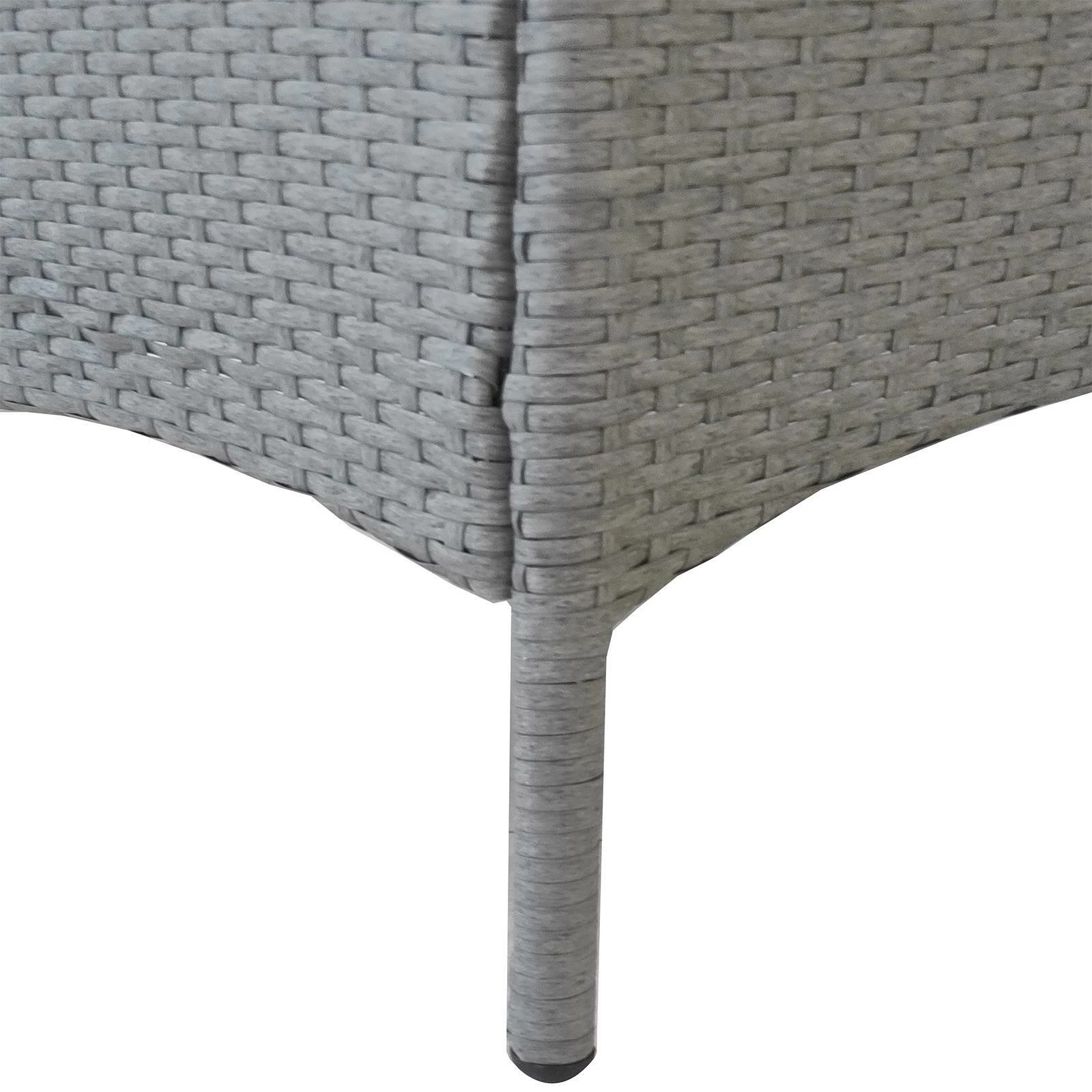 Flash Sale β€οΈ Marquee 3pcs Steel Rattan Glass Setting Grey Other - To Australia π - Image 6