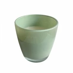 Promo 😀 Australia Only - Marquee 135 X 135mm Green Glass Pot Citronella Candle 👏