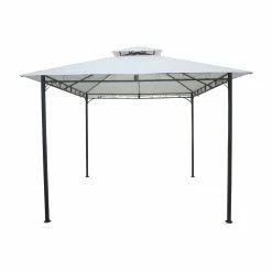 Buy 🤩 Marquee 3 X 3m Roma Non-Permanent Gazebo Grey / Charcoal - To Australia 🎉