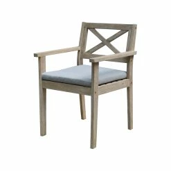 Promo ✔️ Australia Only - Marquee Brushed White Harbour Timber Dining Chair 🤩