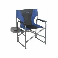 Discount ✨ Marquee Blue Folding Camping Chair With Side Table - To Australia 👏