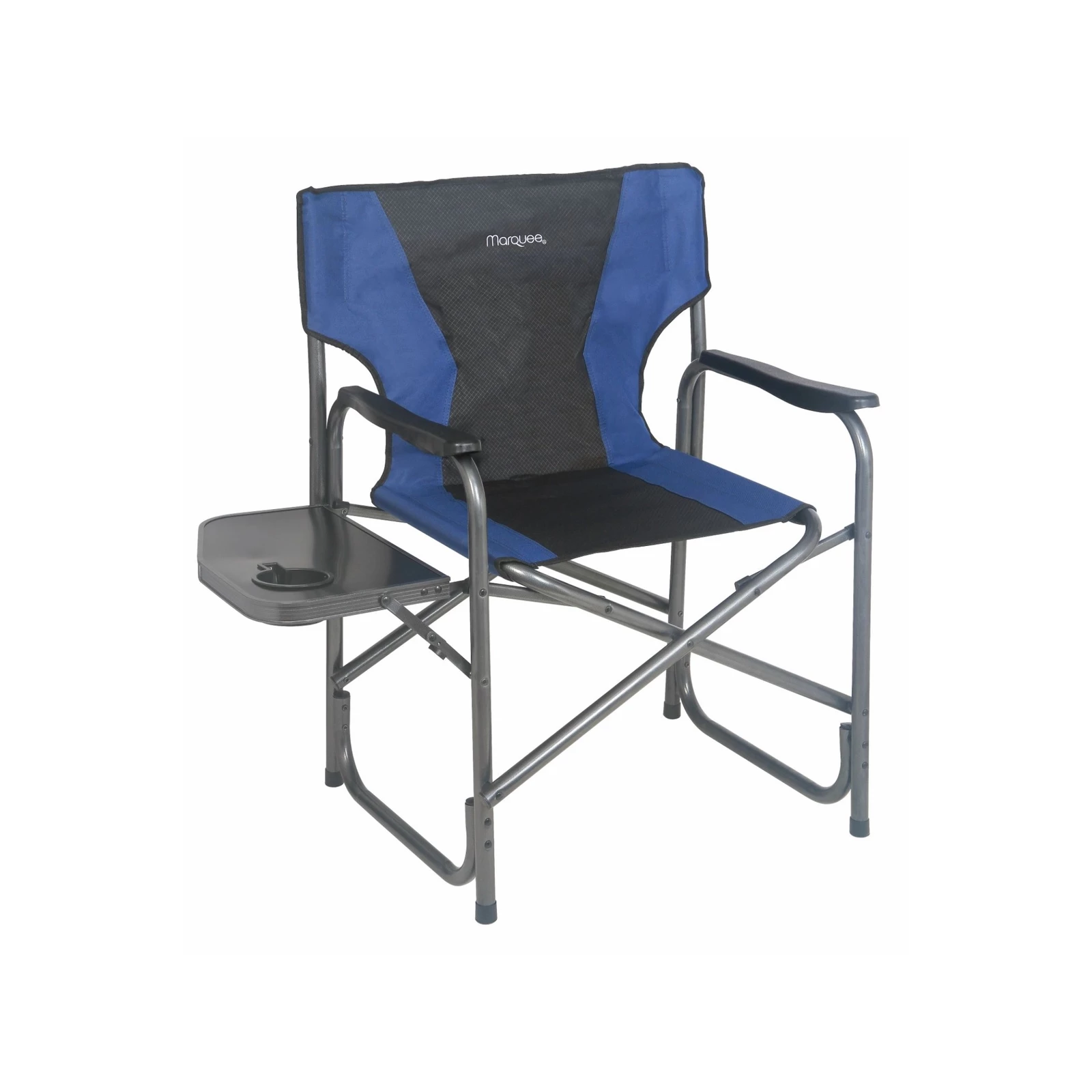 Discount β¨ Marquee Blue Folding Camping Chair With Side Table - To Australia π