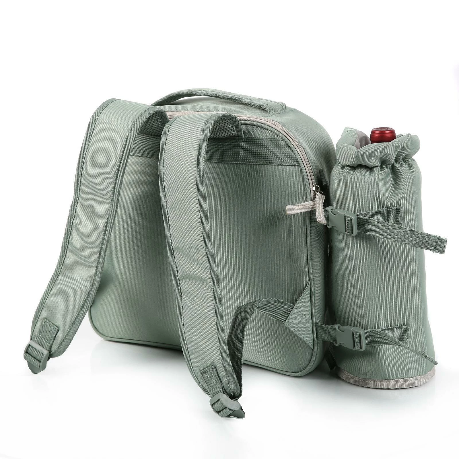 Best Sale β Australia Sale - Marquee 4 Person Outdoor Picnicware Picnic π Backpack Green π - Image 4