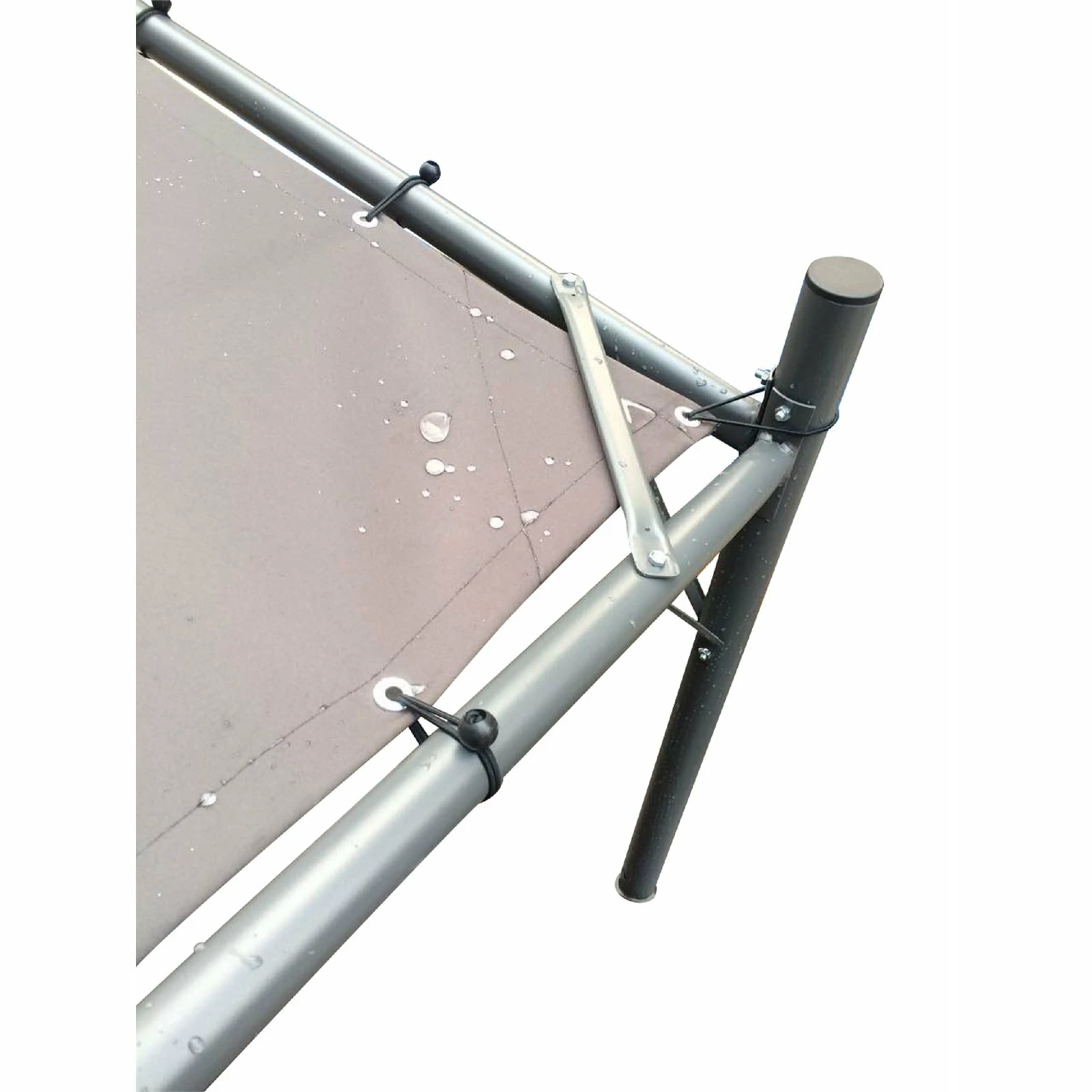 Best Pirce π Australia Sale - Marquee 3 X 3m Dallas Steel Gazebo Charcoal β - Image 6