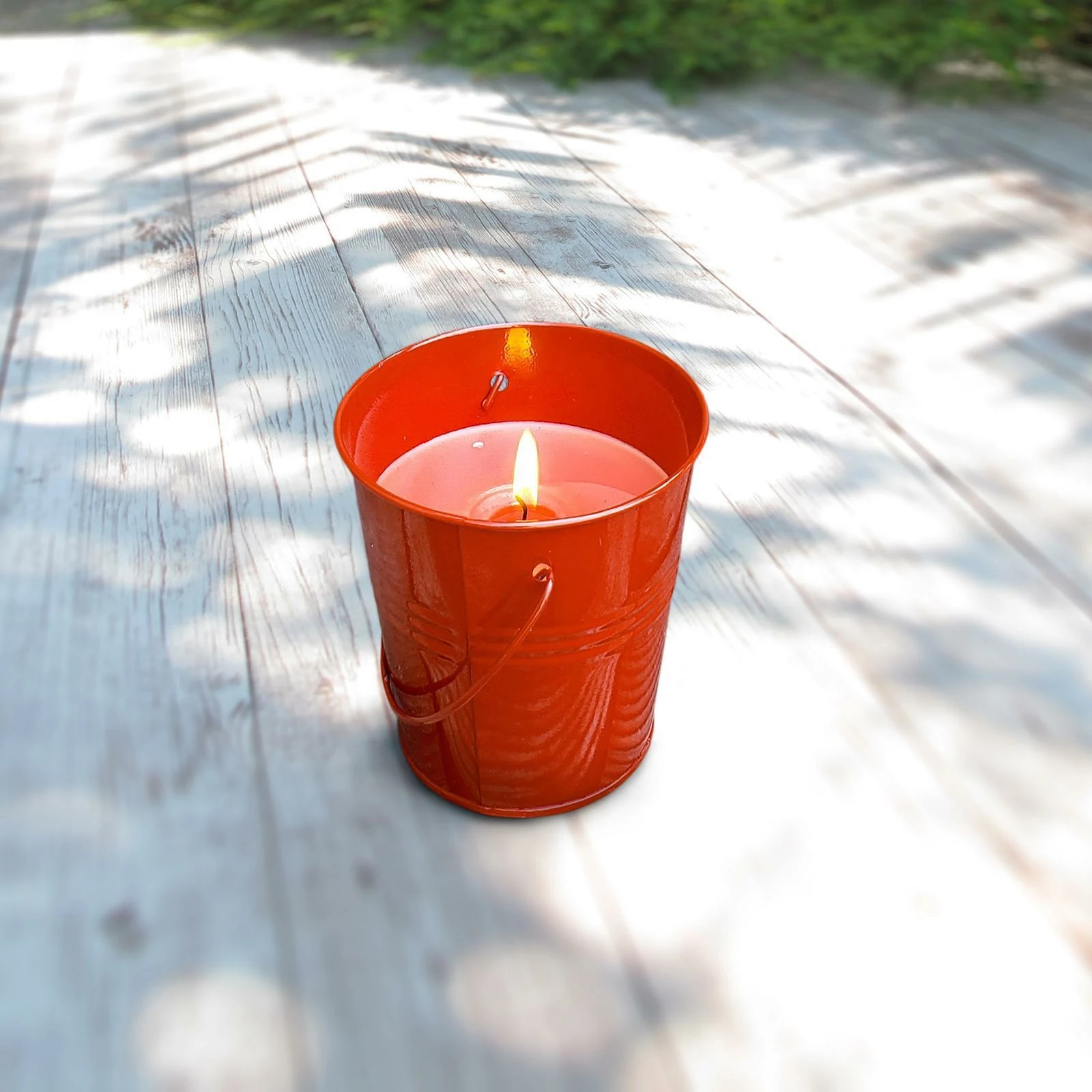Brand new π Marquee Red Steel Tin Citronella Candle - To Australia π― - Image 3