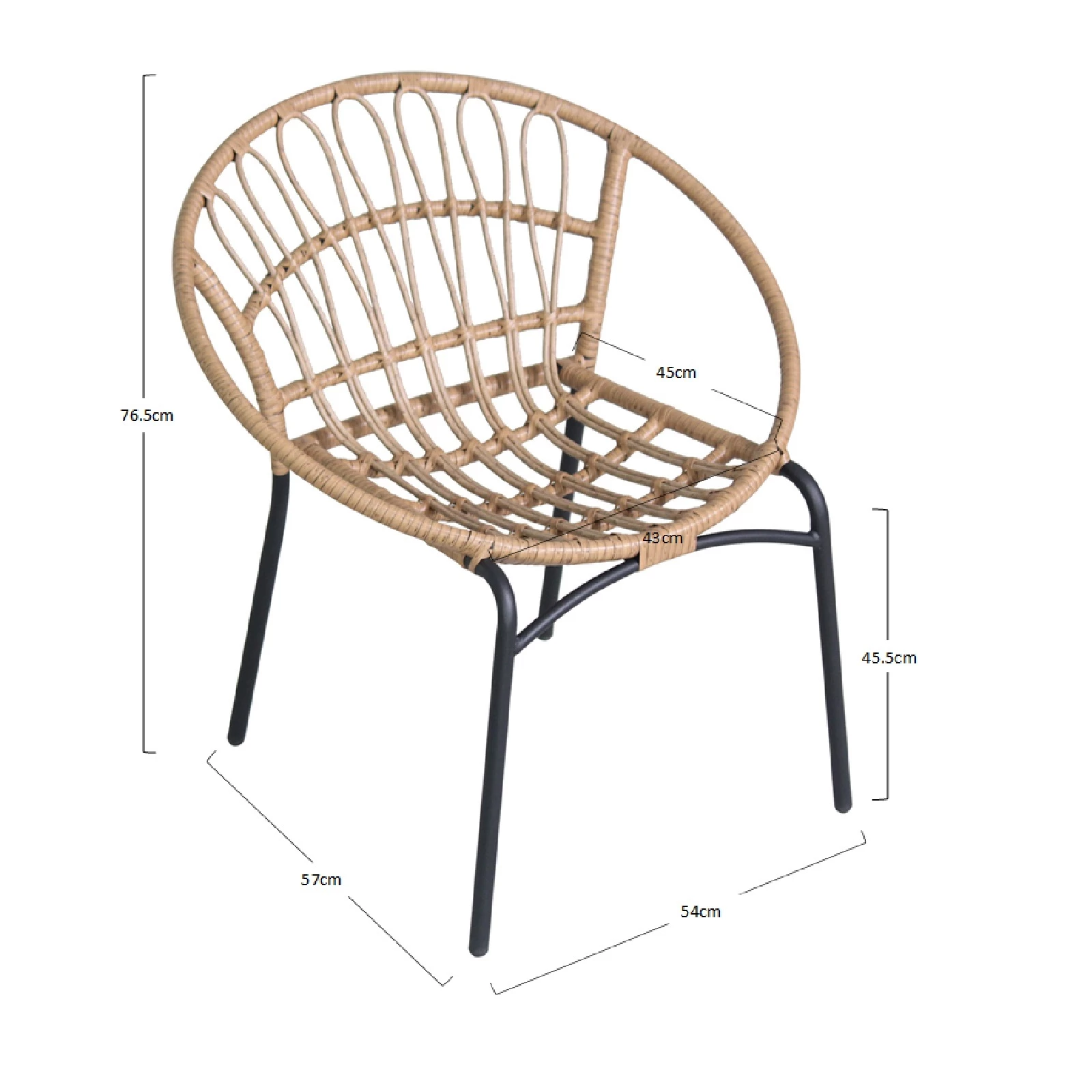 Budget π€© Australia Sale - Marquee Rattan Wicker Chair - Natural Other βοΈ - Image 6