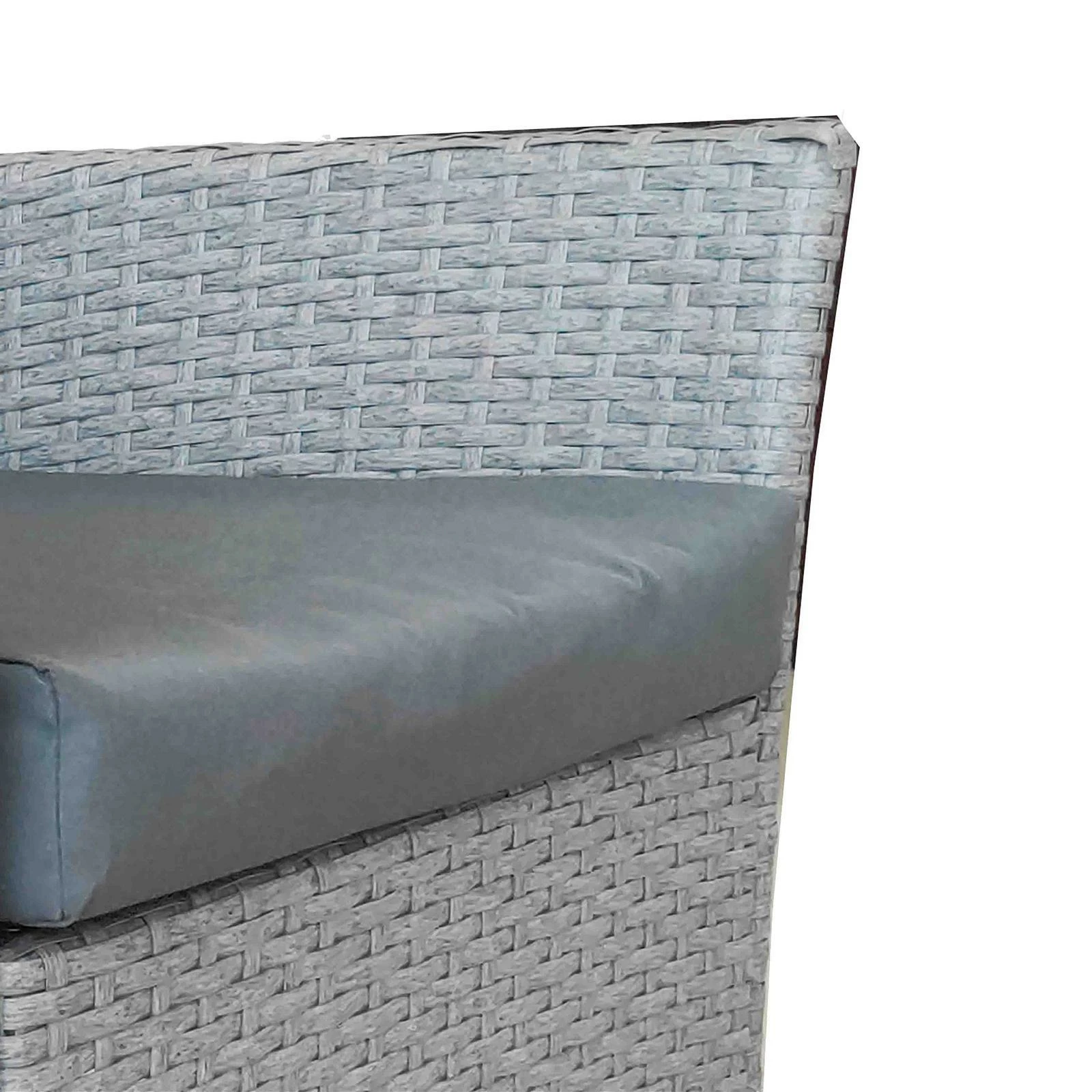 Flash Sale β€οΈ Marquee 3pcs Steel Rattan Glass Setting Grey Other - To Australia π - Image 5