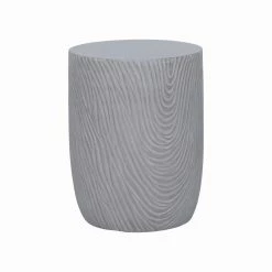 Discount π Australia Only - Marquee Grey Wood Pattern Ceramic Stool π