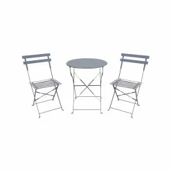 Best reviews of 🧨 Australia Sale - Marquee Vintage Indigo Troca 3 Piece Steel Bistro Setting 🎉