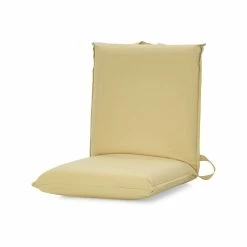 Cheapest 🧨 Marquee Yellow Solid Straw Recliner Pad Chair Italian Straw - To Australia 🛒