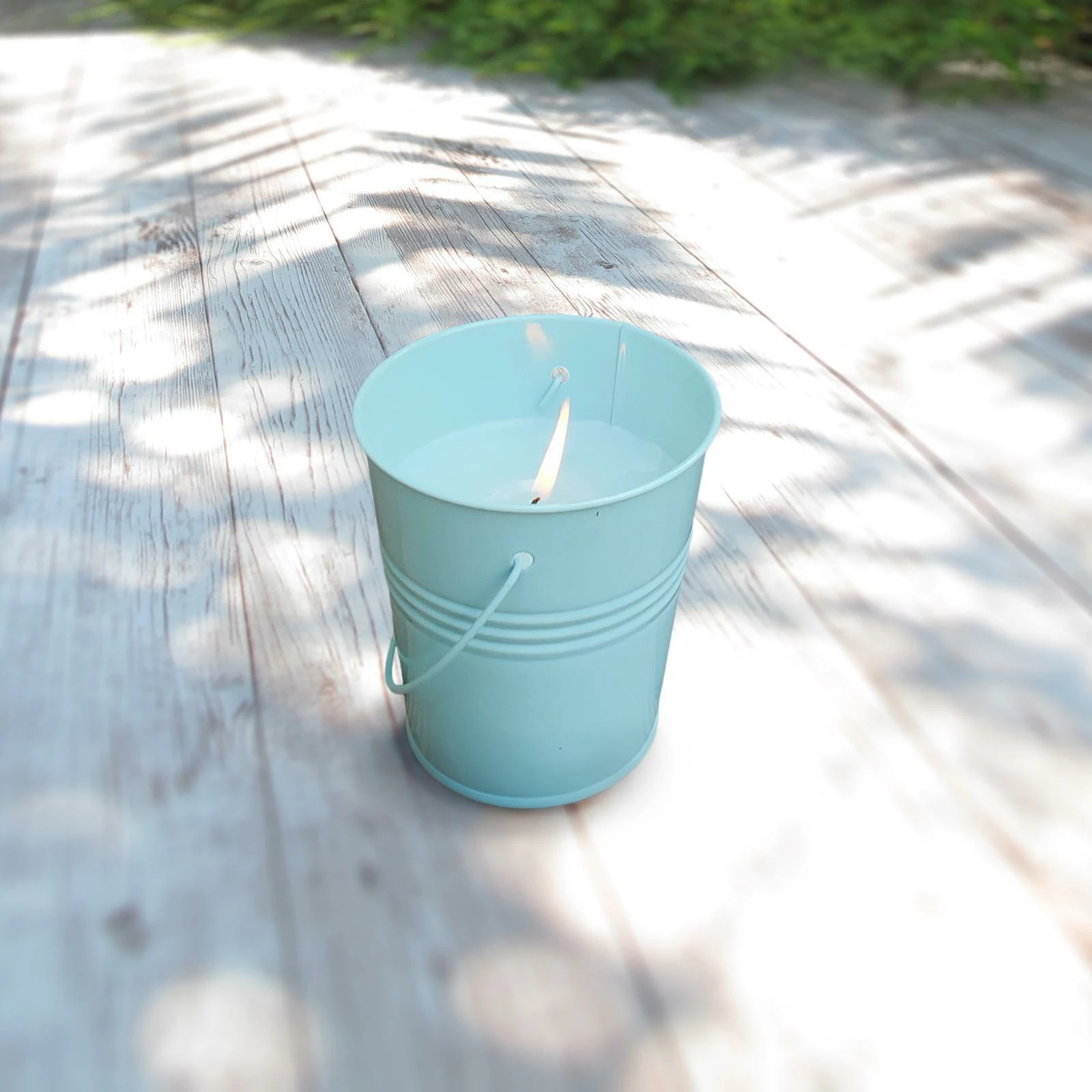 Best Pirce βοΈ Australia Sale - Marquee Blue Steel Tin Citronella Candle π - Image 3