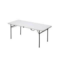 Best Sale π Marquee 4ft Bi-Fold Trestle Table White - To Australia π